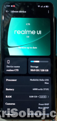 Realme c75